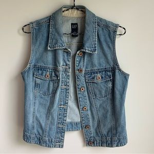 vintage women’s GAP denim vest M